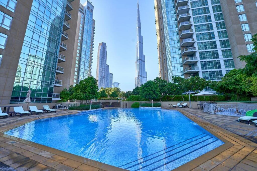 شقة Magnificent Luxury 3Br With Amazing Burj & Fountain View دبي المظهر الخارجي الصورة