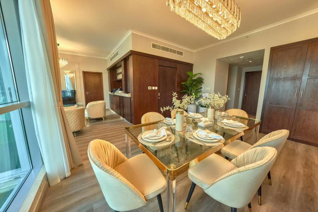 شقة Magnificent Luxury 3Br With Amazing Burj & Fountain View دبي المظهر الخارجي الصورة